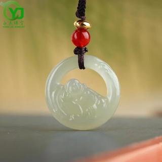 和田玉弥勒佛笑佛挂件吊坠男女玉石玉坠颈饰